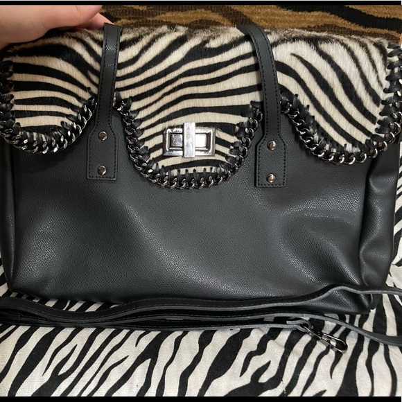 RENATA CORST ZEBRA BIG BAG - Picture 2 of 5